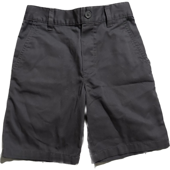 Gray Uniform Dress Pull On Shorts | French Toast - Picture 1 of 2